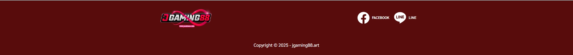 jgaming88.art footer